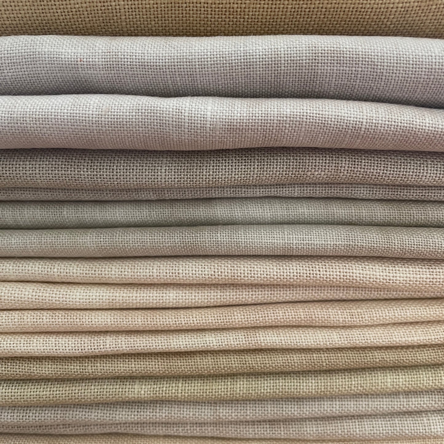 46 Count Custom Color 18" x 15” Fat Eighth PLEASE READ