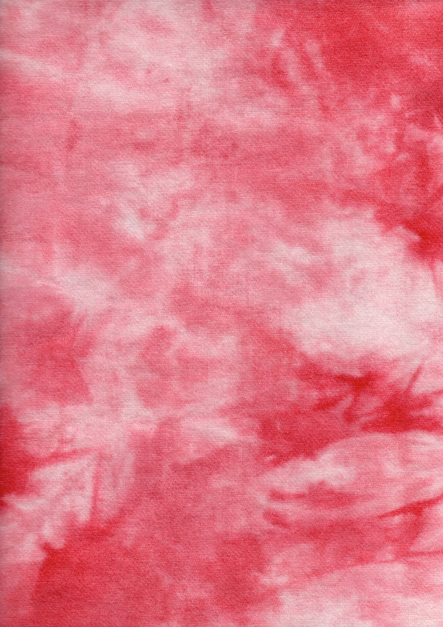 Hand Dyed Hibiscus Wool Fat Eighth or Quarter