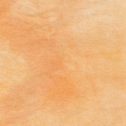 Hand Dyed Cantaloupe Wool