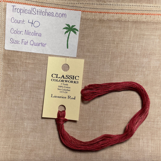 Classic Colorworks Licorice Red