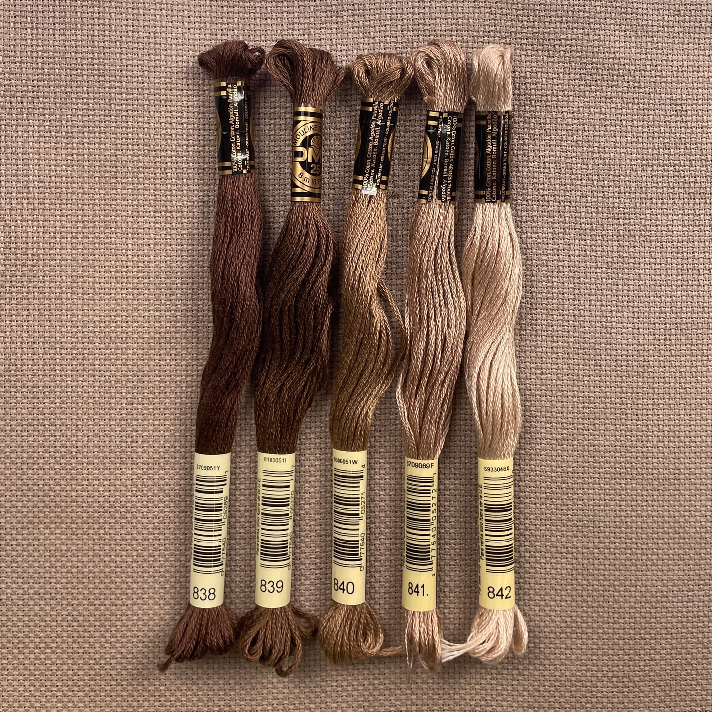 18 Count One of a Kind (DMC 3790) 18" x 21” Fat Quarter or Half