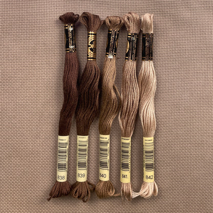 18 Count One of a Kind (DMC 3790) 18" x 21” Fat Quarter or Half